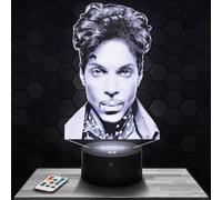 Bedside lamp, Night Light Prince 3D LED Illusion, Christmas, Gift idea Birthday boy and Girl Night Light Child or Adult Bedroom lamp TOP