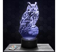 Bedside lamp Owl Decoration Collection Wild Animal Gift idea Man Woman nightlight Adult Decor Bedroom Gift idea Christmas Man Woman Original