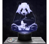 Bedside lamp Panda Animal Decoration Panda Animal Gift idea for Men Panda Animal Object Adult Night Light Room Decor. Original Christmas, Gift idea for Men or Women.