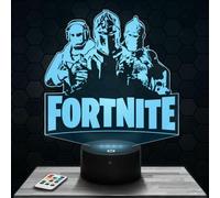 Bedside lamp - Video Game Night Light - 3 Characters 3D LED Illusion lamp, Christmas Birthday Gift idea for Boys and Girls Children's or Adult Bedroom Night Light TOP