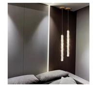 Bedside Led Luminarias Crystal Pendant Lights Sofa Hanging Lamp God Home Decor Led Lamp Fixtures, (One Color H53cm)