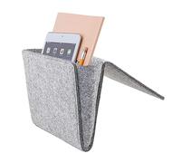 Bedside Organizer - Bedside Storage | Bedside Storage Organizer | Side Bed Organizer | Non-Slip Bedside Storage Organization for Bedroom | Remote Control Holder Pocket Bedside for Remote Control