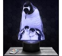 Bedside Penguin Decoration - Animal Night Light, Gift Idea for Men and Women, Adult Bedroom Decoration