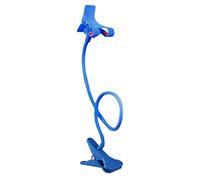 Bedside Phone Holder, Gooseneck Bedside Phone Holder Mount, Multifunctional Stable Bed Cellphone Clip for Table Kitchen Bedroom