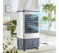 Bedside Portable Air Cooler No Hose 20L, Evaporative Air Cooler with Remote Control & 7.5H Timer for Bedroom