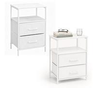Bedside/side table, bedside cabinet/chest/console, 2 drawers