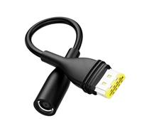 Bedside Sleep Device Charging Adapter Cord 15cm Black Power Cable | Space Saving Bedside Carry Ventilato Adapter Cable for Airsense 10 to Airsense 11