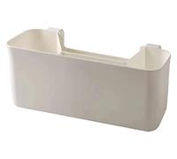 Bedside storage pocket,Bedside Storage PocketStorage Hanging Basket Bedside Storage Basket Dormitory Storage Box zine Holders(Color:White,Size:One Size) Color : ( Color : Bianco , Size : One Size )