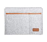 Bedside Storage Pocket, Multi Slot Box, 12.2x8.66 Inches Hanging Bed Pouch with Organizer Design, Canvas Couch Holder, Home Utility with Easy Reach, Bedside Storage for Apartment and Dorm