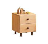 Bedside Storage Table Solid Wood Bedside Table, Simple Beech Bedside Table, Bedroom Storage Side Table, Home Bedside Table Nightstand for Bedroom