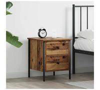 Bedside Cabinets Side Table Nightstand Bedside Table Engineered Wood vidaXL