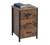 Bedside table, bedside cabinet, bedside chest, side table, 3 drawers