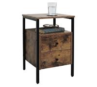 Bedside table, bedside cabinet, side table, 2 drawers