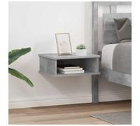 vidaXL Bedside Table 2 pcs Concrete Grey 40 x 31 x 15 cm