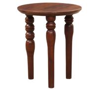 Bedside Table Decor Living Accessory Solid Wood 40cm Boho Handmade