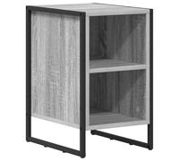 Bedside Table Engineered Wood Industrial Bedroom Surface Compact Modern vidaXL