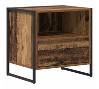 Bedside Table Engineered Wood Industrial Nightstand Bedroom Furniture vidaXL