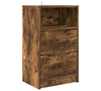 Bedside Table Engineered Wood Modern Nightstand Small Storage Compact vidaXL