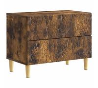 Bedside Table Engineered Wood Nightstand Bedroom Furniture Small Side vidaXL