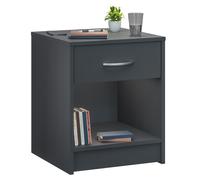 Bedside table Hamburg anthracite 50x40x35cm