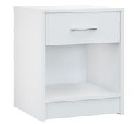 Bedside table Hamburg White 50x40x35cm