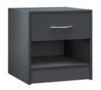Bedside table Kiel anthracite 41x39x28cm