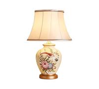 bedside table lamp Simple Modern Ceramic Table Lamp Romantic Soft Light Decorative Lamp Bedroom Bedside Lamp European Table Lamp bed side lamps for bedroom