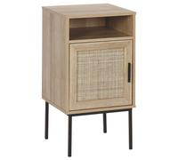 Bedside Table Light Wood PASCO