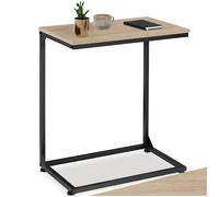 Bedside table metal and wood levels tray table coffee table industrial