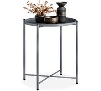 Bedside table metal and wood levels tray table coffee table industrial