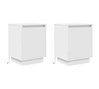 Bedside Table Nightstand Bed Cabinet Bed Table Side Table For Bedroom vidaXL