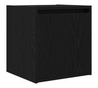 vidaXL Wall-Mounted Bedside Cabinet Sonoma Oak 38x34x40 cm, Brown