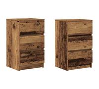 Bedside Table Nightstand Bed Cabinet Bed Table Side Table For Bedroom vidaXL