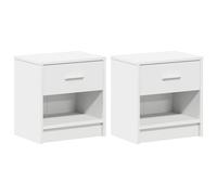 Bedside Table Nightstand Bed Cabinet Bed Table Side Table For Bedroom vidaXL