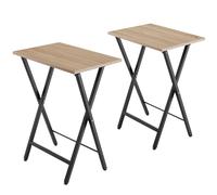 Bedside Table Phoenix Set of 2 - industrial style, foldable