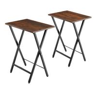 Bedside Table Phoenix Set of 2 - industrial style, foldable