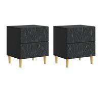 Bedside Table Engineered Wood Nightstand Bedroom Furniture Side Modern vidaXL