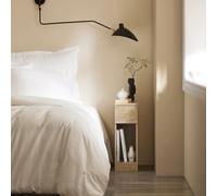 Sobuy Fbt111-N, Slim Bedside Table Bedside Cabinet Narrow Side Table Nightstand With Drawer And Shelf For Bedroom, Natural