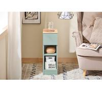 Bedside Table Side Table Slim Table Nightstand With Drawer And Shelf For Bedroom,green,sobuy Fbt111-Gr