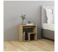 Vidaxl Bed Cabinet Sonoma Oak 40X30X40 Cm Engineered Wood Bed Cabinets