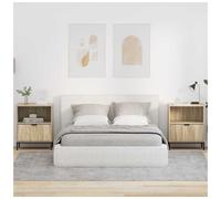 vidaXL Bedside Tables 2 pcs Sonoma oak 49 x 36 x 61 cm Engineered wood
