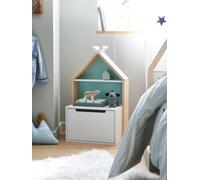 Bedside Table, Teepee Range white