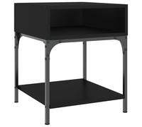 vidaXL Bedside Table 2 pcs Old Wood 40 x 40 x 50 cm Engineered Wood