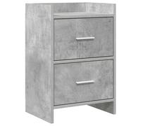 Bedside Tables Engineered Wood Modern Nightstand Bedroom Furniture Side vidaXL