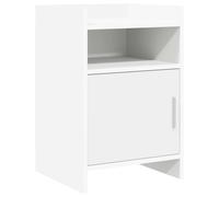 Bedside Tables Engineered Wood Nightstand Bedroom Furniture Compact vidaXL