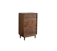Bedside Tables Side Tables 85x40x105cm Walnut Bedroom Storage Cabinet, Solid Wood Bedroom Storage Table, Furniture Next To The Living Room Sofa Bedroom Night Stand