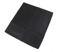 Bedside Toilet Mat for Commode Chairs, Silicone Material for Softness and Stability, Leak Protection (65 * 60CM Black)