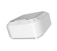 Bedside White Noise Device with 28 Calming Sound Auto Dimming Night Light 60 Minutes Timer Rechargeable Sleep Companion Warm Night Light for Bedroom