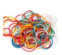 Bedsland 100g Coloured Elastic Bands Assorted Stretch Rubber Bands Pack Bedsland Multicolor