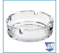 Bedsland SZ 2pk Glass Ashtrays Heavy Duty Clear Cigarette Ashtray Set Bedsland Clear